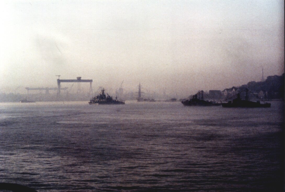 Ein Morgen in der Kieler Bucht