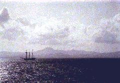 Segler bei Kuba vor Anker
